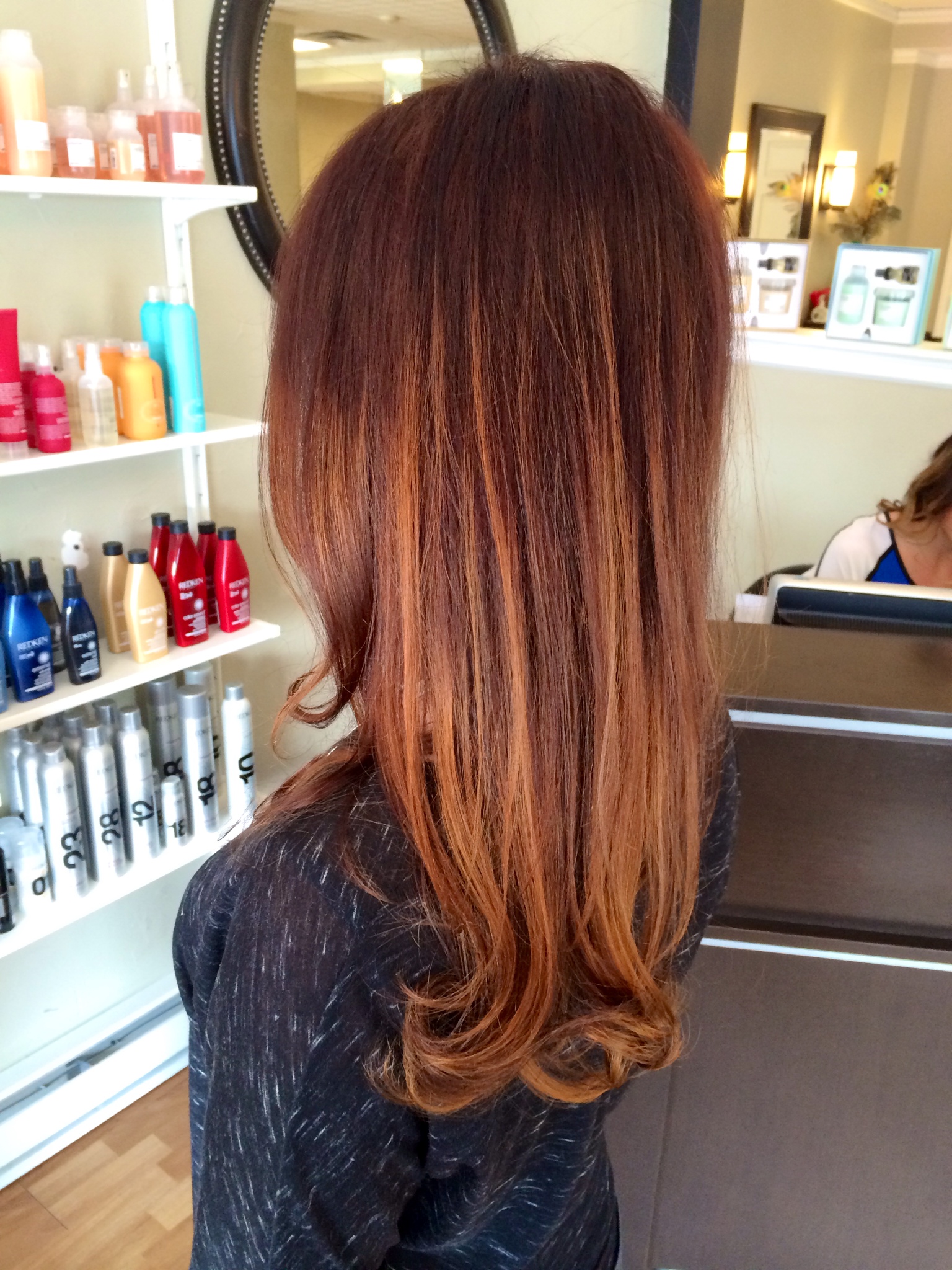Red Highlights On Light Brown Hair